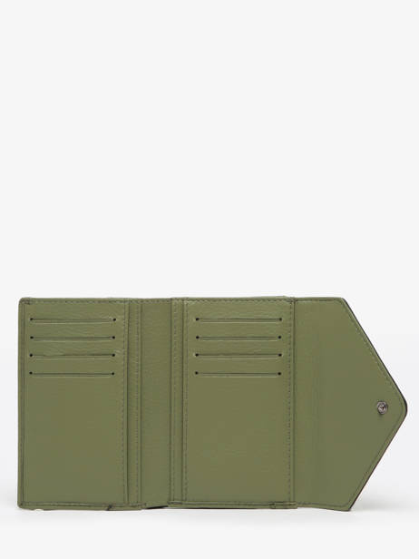 Portefeuille Leder Yves renard Groen enveloppe 29223 ander zicht 1